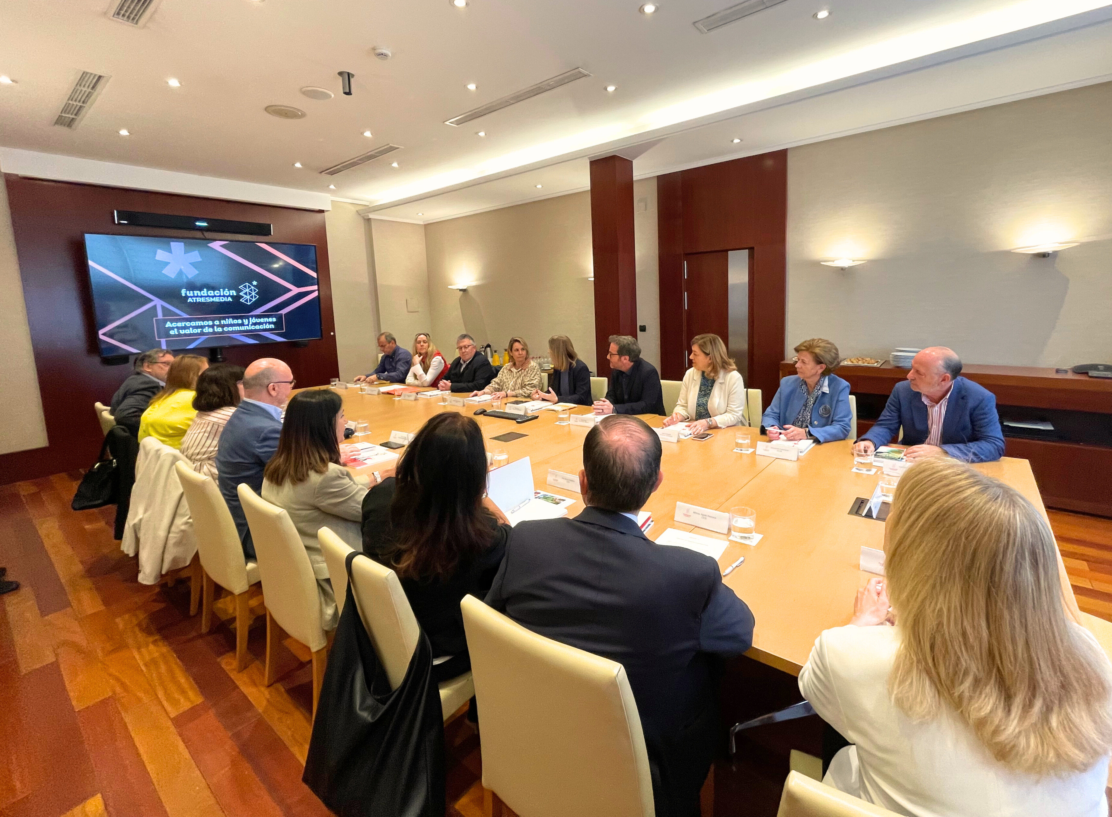 Desayuno organizado por la Fundación Atresmedia sector educativo mayo 2024