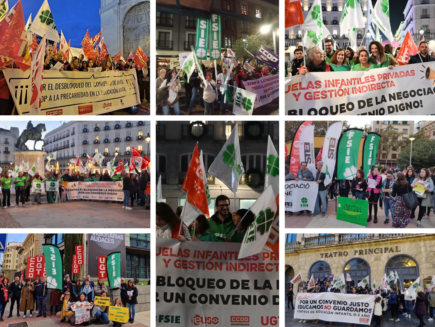 15 noviembre FSIE Convenio Educación Infantil