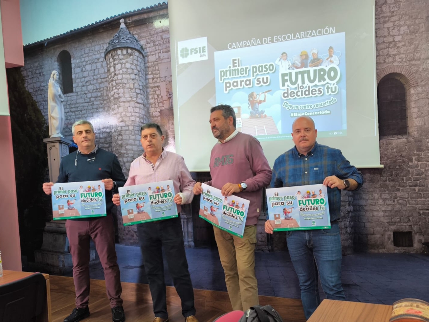 FSIE Jaén presenta su campaña de apoyo a los centros concertados