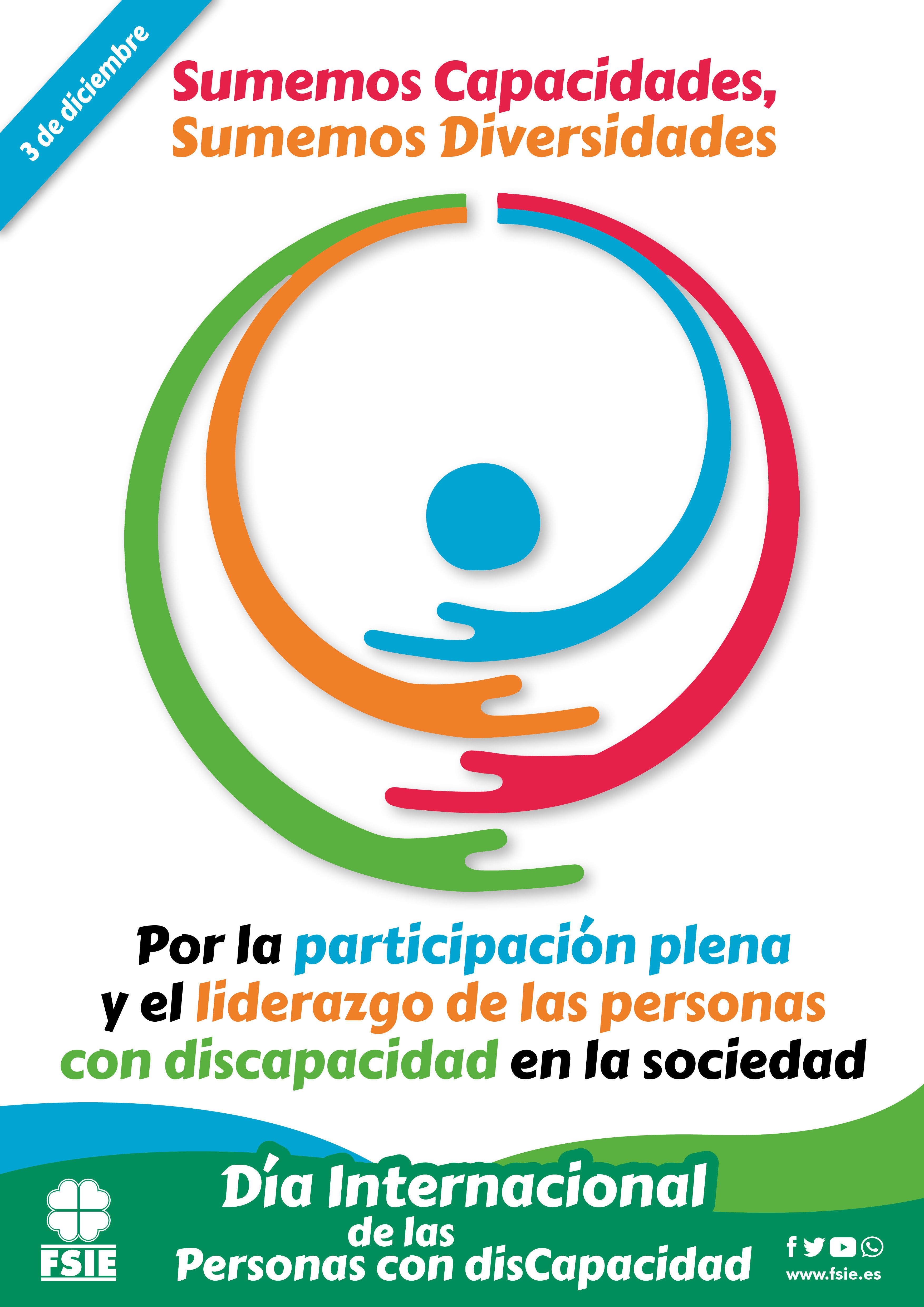 CartelA3 Dia Internacional Discapacidad 3Dic castellano