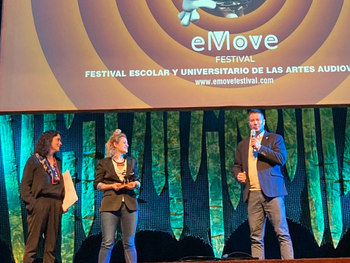 FSIE entrega el Premio Mejor Viceoclip Educacion Especial al CEE El Moli de Valencia emovifest