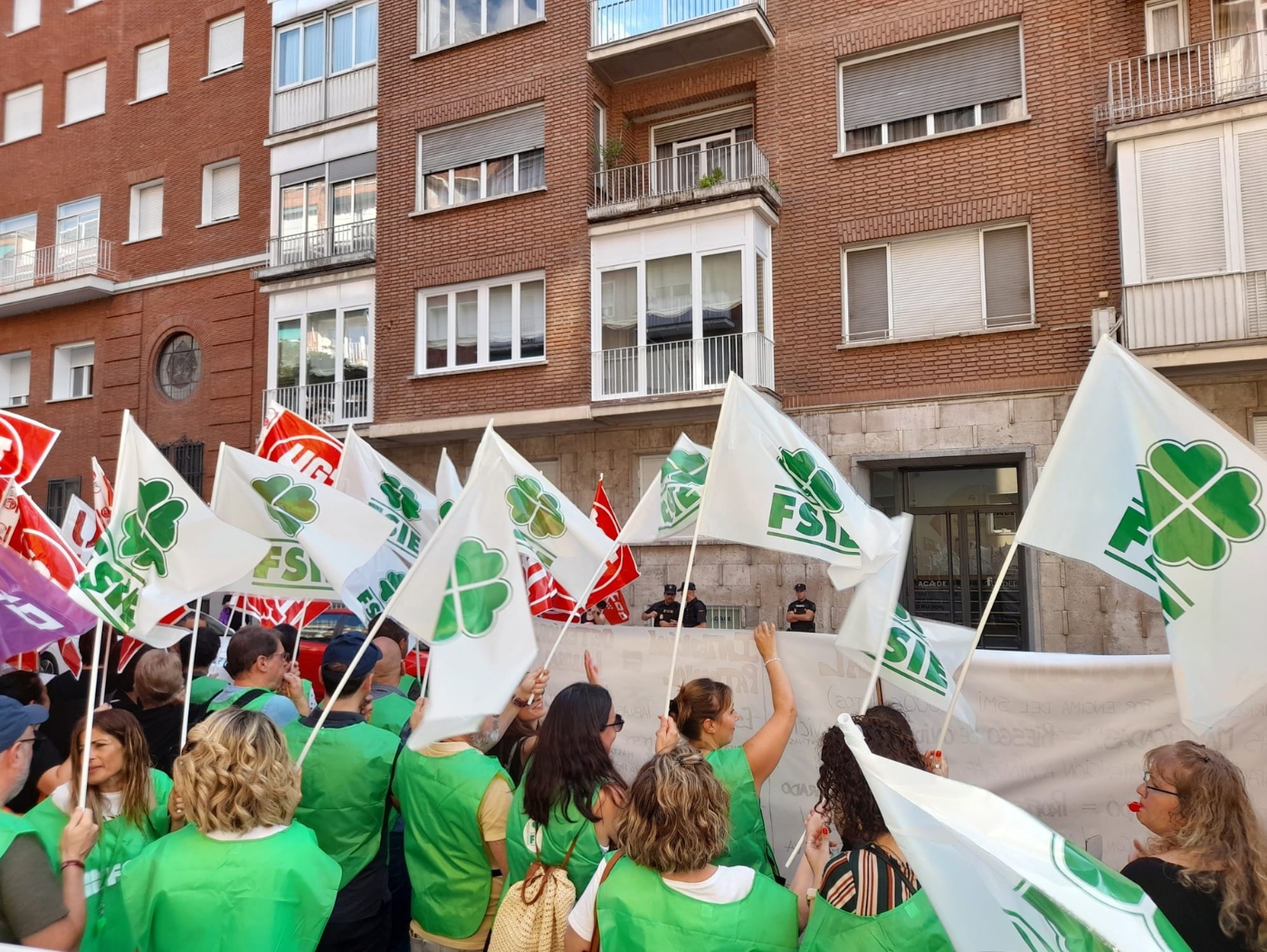 Madrid Comunidad Madrid FSIE concentración 22 de junio 2023 Infantil 2