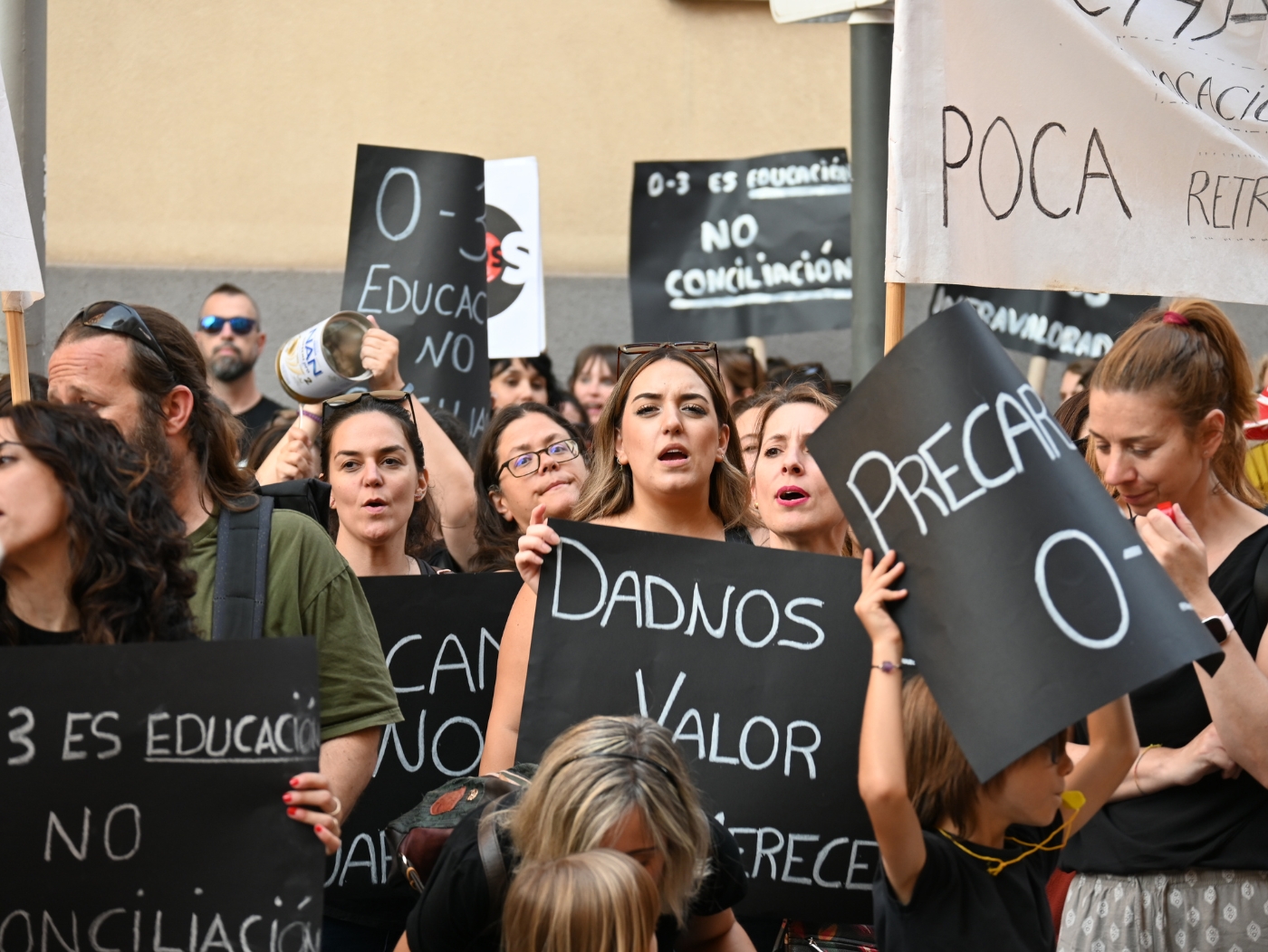 Madrid Comunidad Madrid FSIE concentración 22 de junio 2023 Infantil 6