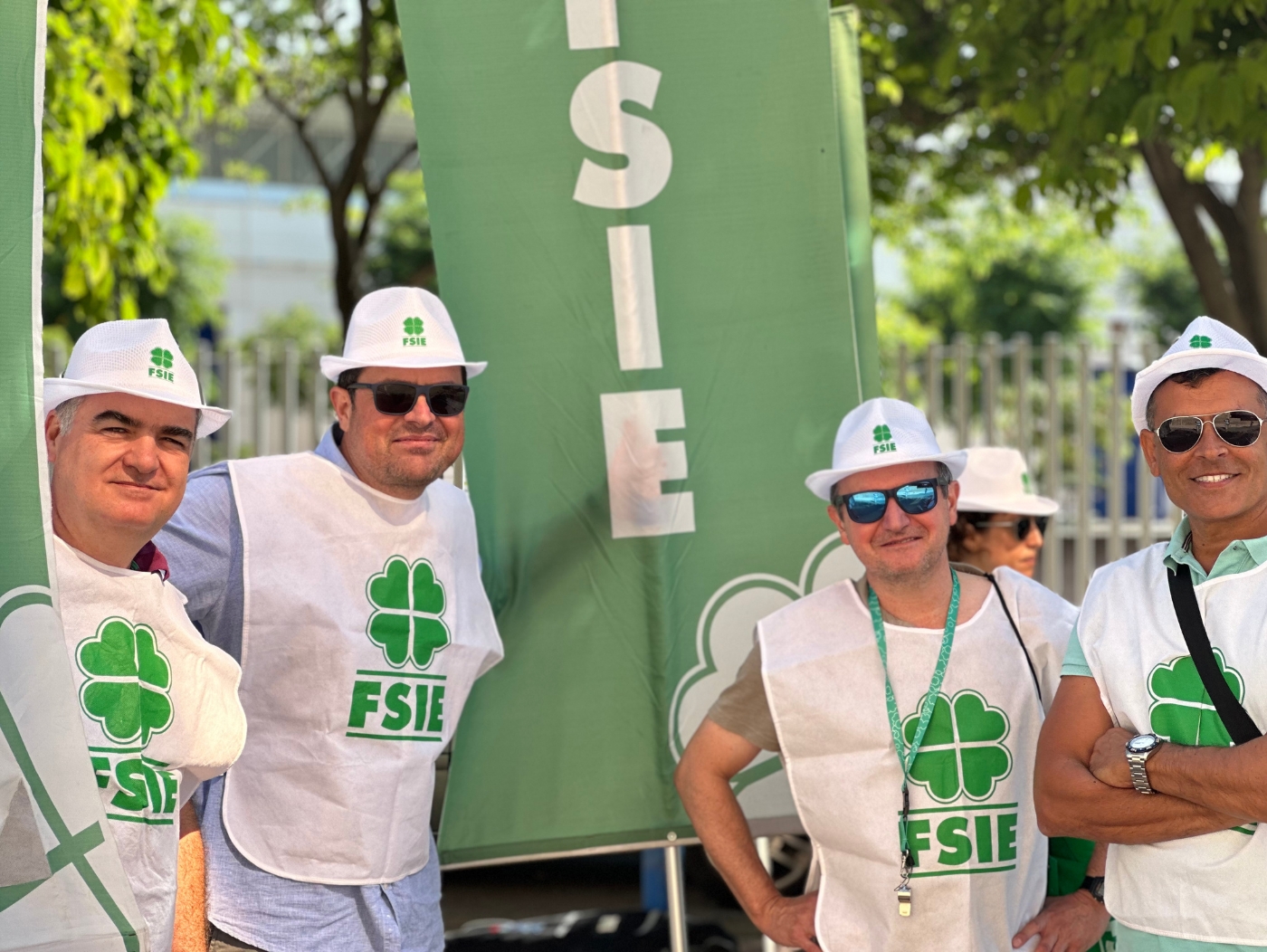Sevilla Andalucia FSIE concentración 22 de junio 2023 Infantil 5