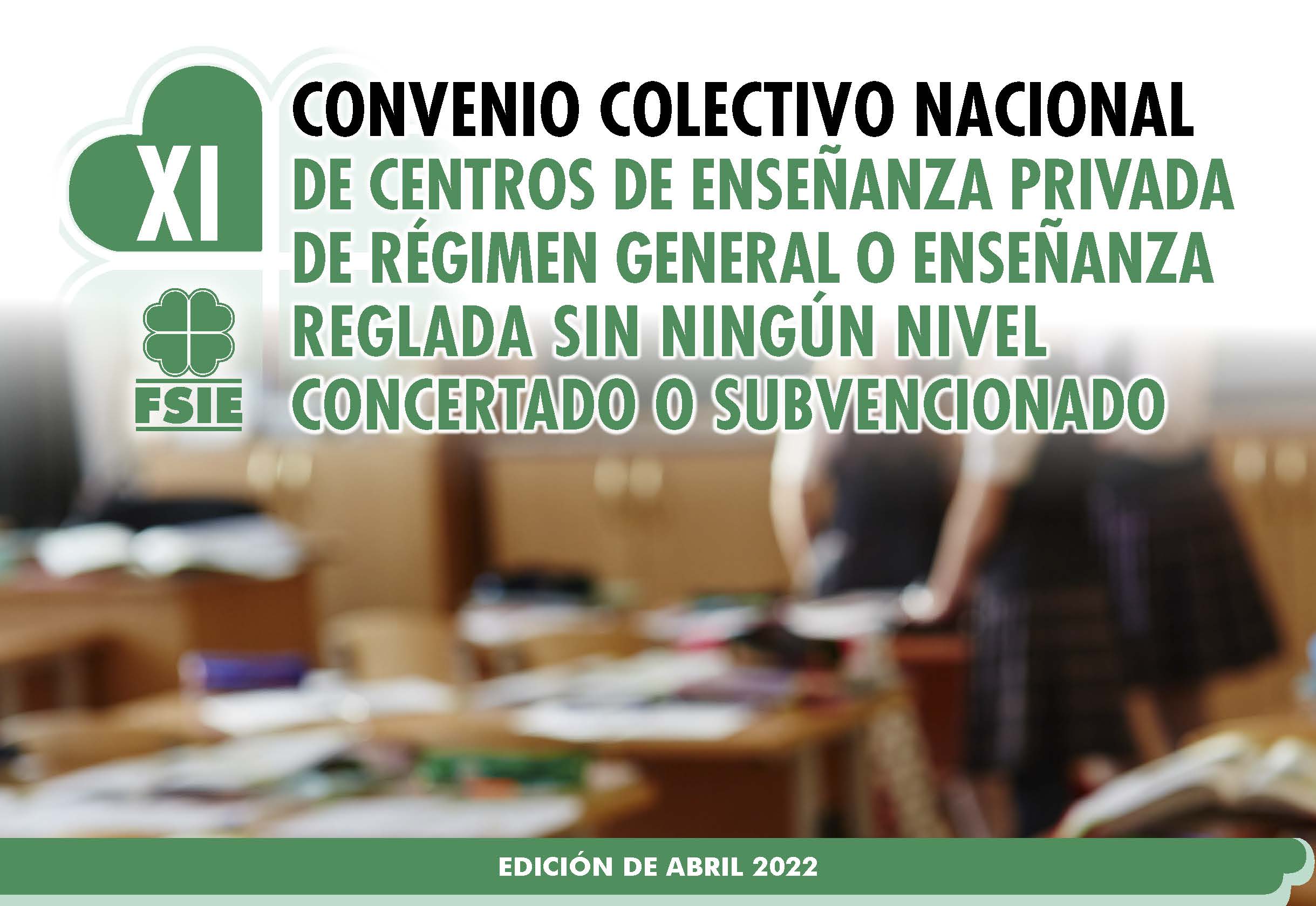 XI Convenio Colegios Privados abr 2022 portada