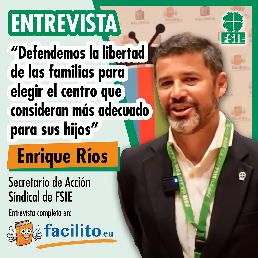 Entrevista a Enrique Ríos secretario de Acción Sindical de FSIE en Facilito TV