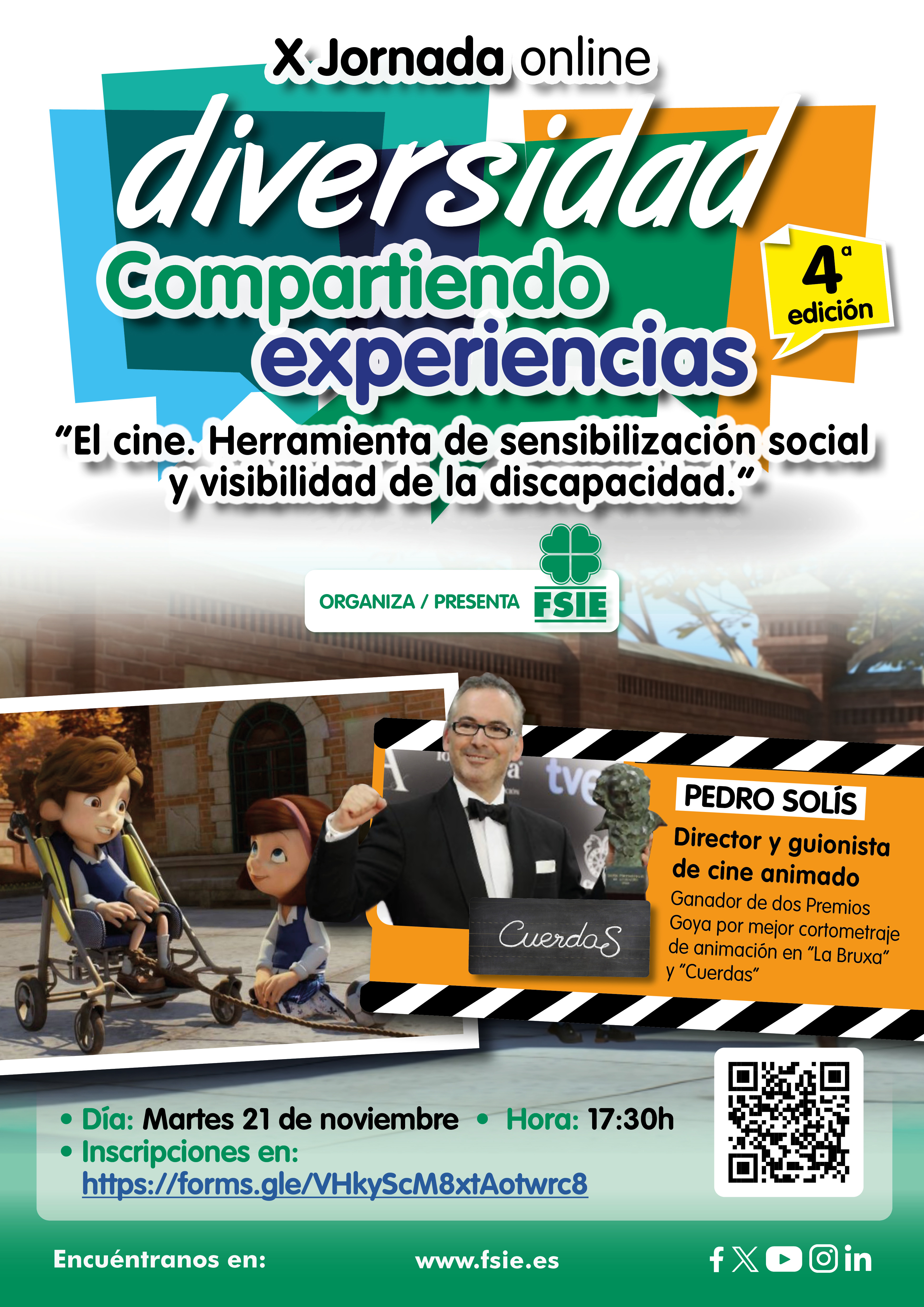 Cartel 4 Edicion X Jornada Diversidad
