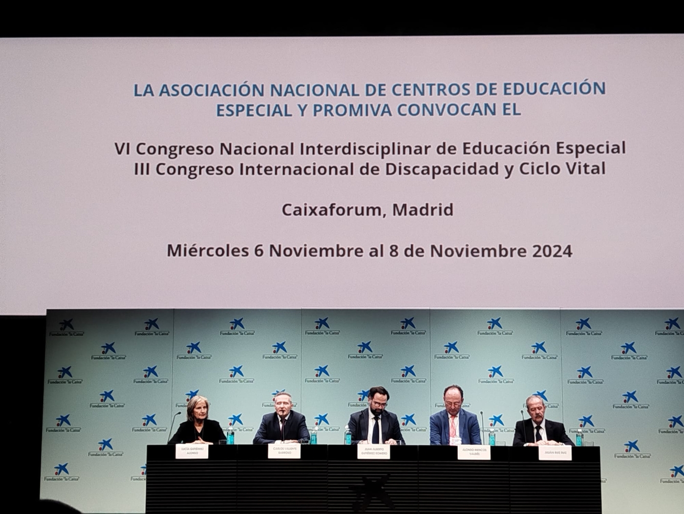 FSIE asiste al VI Congreso Nacional Interdisciplinar de Educación Especial y al III Congreso Internacional de Discapacidad y Ciclo Vital ponencia